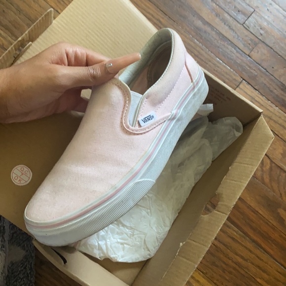 Light pink vans size 5.5 men 7 women - Picture 6 of 8